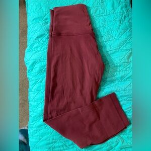 Lululemon align cropped leggings